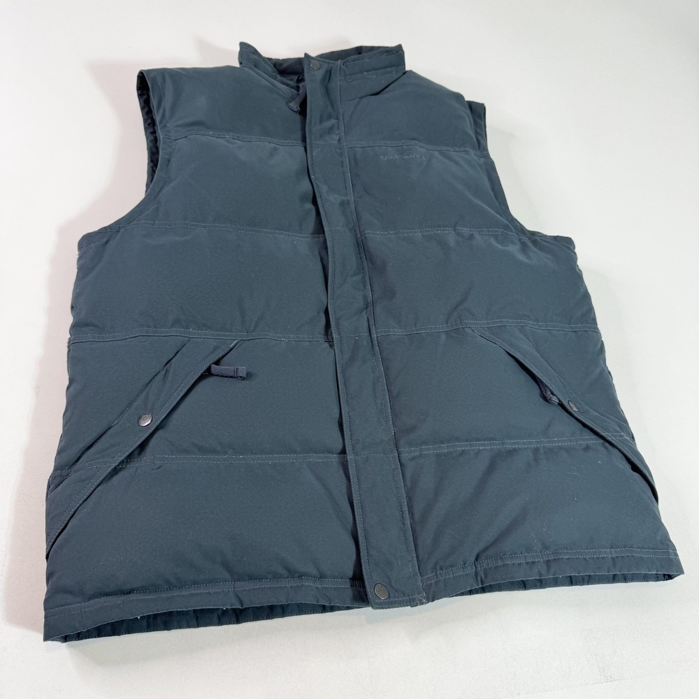 Eddie Bauer Vest Mens XLT EB650 Goose Down Puffer Insulated Outdoor Jacket